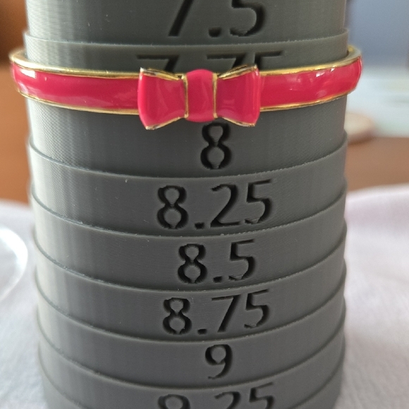 Kate Spade New York “Take A Bow” Pink Bow Bangle Bracelet - Picture 3 of 4